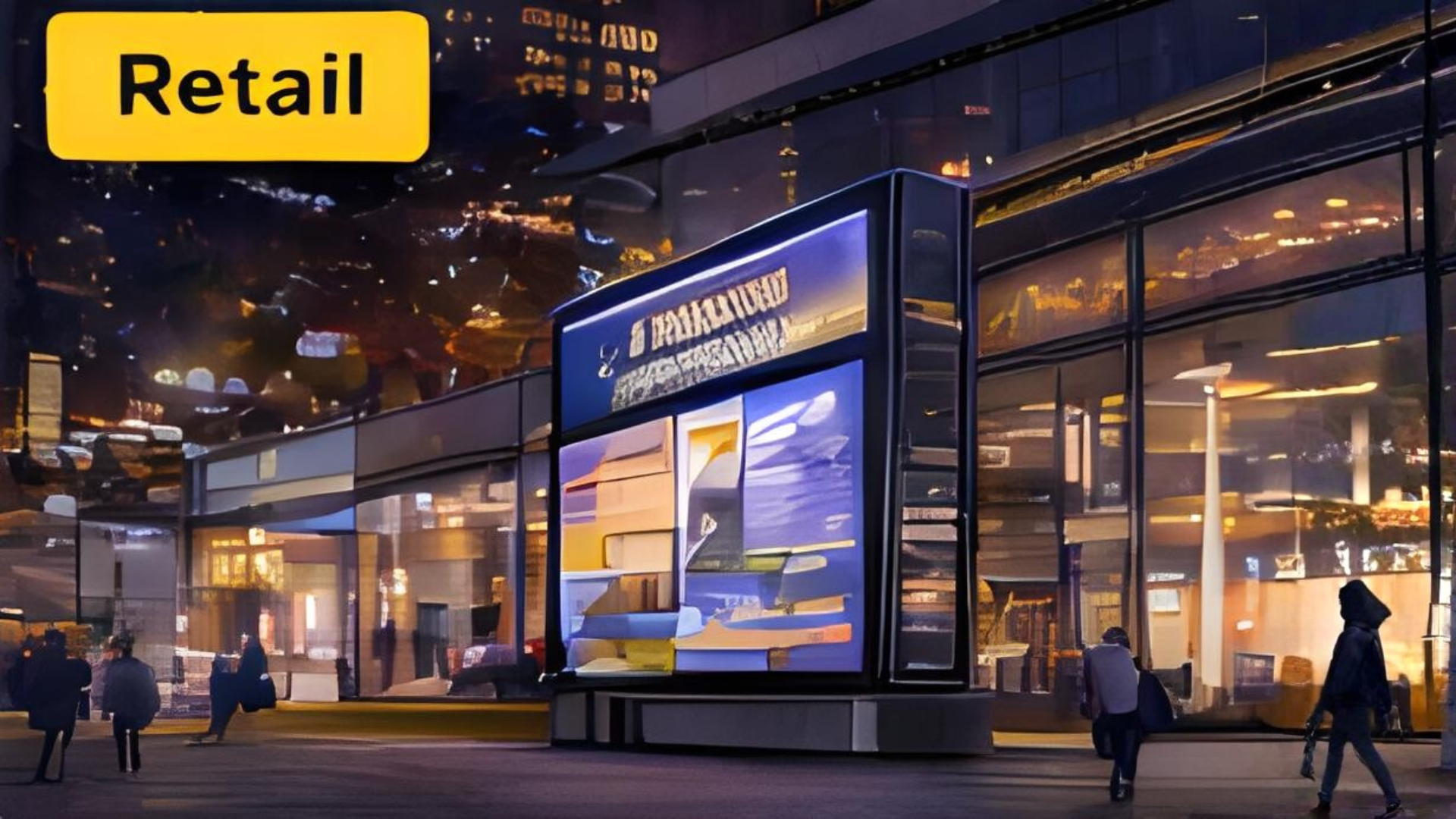 Pantallas en retail